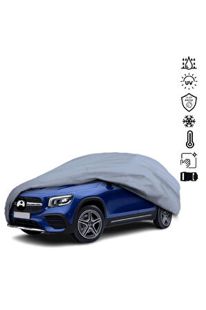 Mercedes Benz Glb Miflonlu Su Geçirmez Oto Branda Uv Koruyuculu