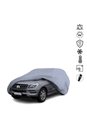 Mercedes Benz Gle W166 Araba Brandası Miflonlu Su Geçirmez Araba Brandası Uv Koruyuculu