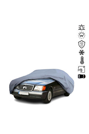 Mercedes Benz S V140 Long Miflonlu Su Geçirmez Oto Branda Uv Koruyuculu