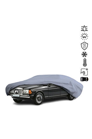 Mercedes Benz W123 Araba Brandası Miflonlu Su Geçirmez Araba Brandası Uv Koruyuculu