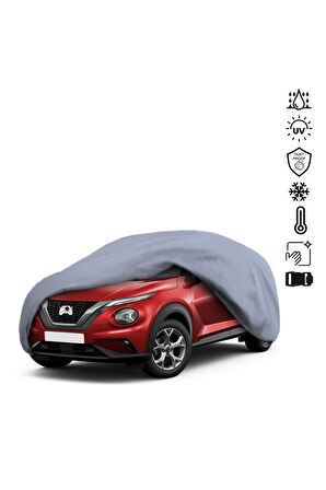 Nissan Juke 2 (2019-) Araba Brandası Miflonlu Su Geçirmez Araba Brandası Uv Koruyuculu