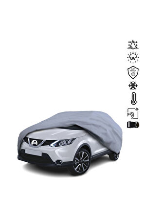 Nissan Qashqai 2 J11 Araba Brandası Miflonlu Su Geçirmez Araba Brandası Uv Koruyuculu