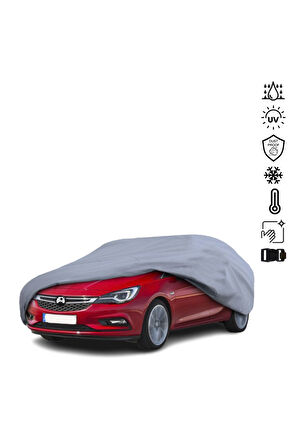 Opel Astra K (2015-2021) Araba Brandası Miflonlu Su Geçirmez Araba Brandası Uv Koruyuculu
