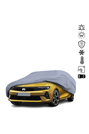 Opel Astra L (2021-) Araba Brandası Miflonlu Su Geçirmez Araba Brandası Uv Koruyuculu