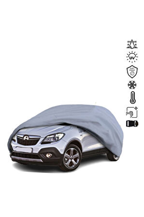 Opel Mokka (2012-2016) Araba Brandası Miflonlu Su Geçirmez Araba Brandası Uv Koruyuculu