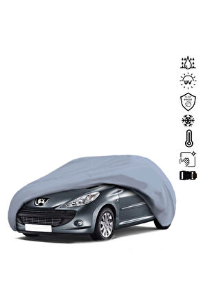 Peugeot 206 Sw (20022007) Miflonlu Su Geçirmez Oto Branda Uv Koruyuculu