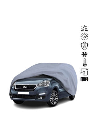 Peugeot Partner 2 Tepee Araba Brandası Miflonlu Su Geçirmez Araba Brandası Uv Koruyuculu