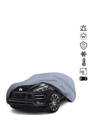 Porsche Macan Araba Brandası Miflonlu Su Geçirmez Araba Brandası Uv Koruyuculu