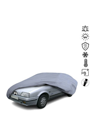 Renault 19 Sedan Araba Brandası Miflonlu Su Geçirmez Araba Brandası Uv Koruyuculu
