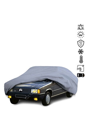 RENAULT 9 BROADWAY Araba Brandası Miflonlu Su Geçirmez 4 Mevsim Araba Brandası