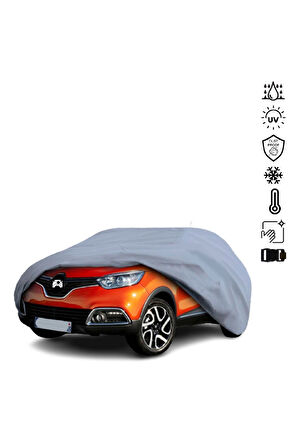 Renault Captur (2013-2019) Miflonlu Su Geçirmez Oto Branda Uv Koruyuculu