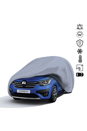 Renault Express 2 Araba Brandası Miflonlu Su Geçirmez Araba Brandası Uv Koruyuculu