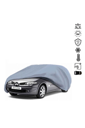 Renault Megane 2 Hatchback (2002-2008) Miflonlu Su Geçirmez Oto Branda Uv Koruyuculu