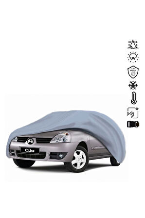 Renault Symbol 2 (2008-2012) Miflonlu Su Geçirmez Oto Branda Uv Koruyuculu