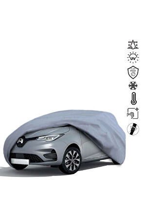 Renault Zoe 1 (2012-) Miflonlu Su Geçirmez Oto Branda Uv Koruyuculu