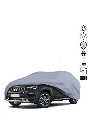 Seat Ateca Araba Brandası Miflonlu Su Geçirmez Araba Brandası Uv Koruyuculu