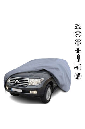 Toyota Land Cruiser J200 Araba Brandası Miflonlu Su Geçirmez Araba Brandası Uv Koruyuculu