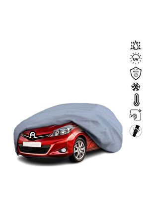Toyota Yaris 3 (2011-2018) Miflonlu Su Geçirmez Oto Branda Uv Koruyuculu