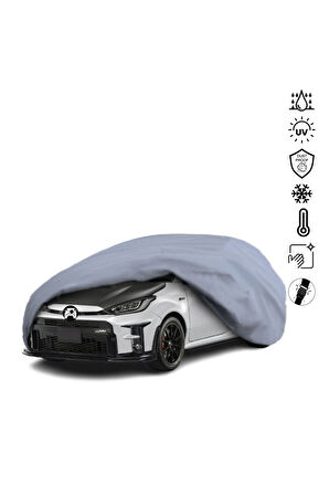 Toyota Yaris Xp210 (2020-) Araba Brandası Miflonlu Su Geçirmez Araba Brandası Uv Koruyuculu