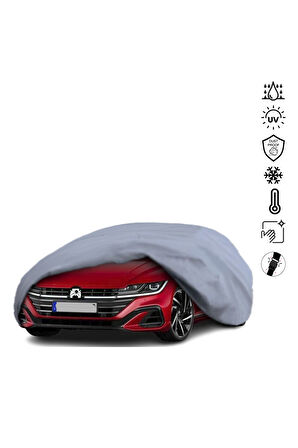 Volkswagen Arteon Araba Brandası Miflonlu Su Geçirmez Araba Brandası Uv Koruyuculu