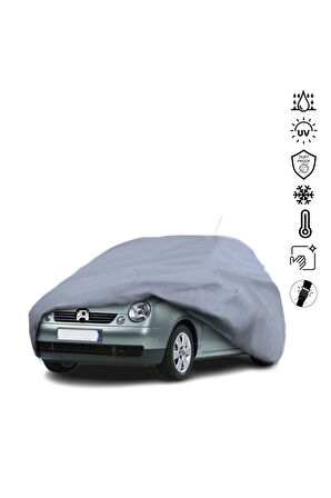 Volkswagen Lupo Araba Brandası Miflonlu Su Geçirmez Araba Brandası Uv Koruyuculu