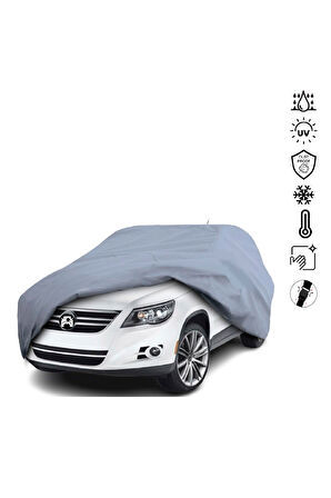 Volkswagen Tiguan (2007-2015) Miflonlu Su Geçirmez Oto Branda Uv Koruyuculu