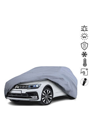 Volkswagen Tiguan 2 Araba Brandası Miflonlu Su Geçirmez Araba Brandası Uv Koruyuculu