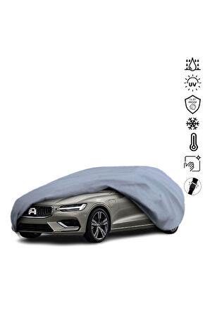 Volvo V60 1 Station Wagon (2010-2018) Miflonlu Su Geçirmez Oto Branda Uv Koruyuculu