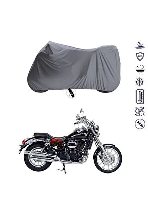 DAELİM DAYSTAR 250  Bağlantı Tokalı  Uyumlu SolarBlock Prime Motosiklet Brandası Örtüsü