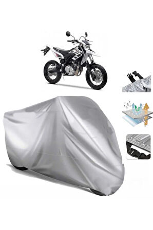 Yamaha Wr 125 X  Arka Çanta (bağlantı Tokalı) Uyumlu SolarBlock Prime Motosiklet Brandası Örtüsü