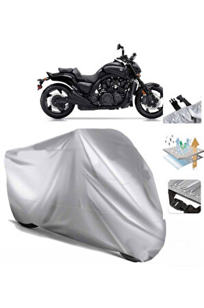 Yamaha Vmax (bağlantı Tokalı) Uyumlu SolarBlock Prime Motosiklet Brandası Örtüsü