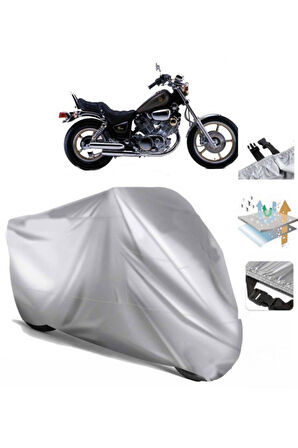 Yamaha Virago Xv 750 (bağlantı Tokalı) Uyumlu SolarBlock Prime Motosiklet Brandası Örtüsü