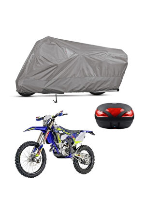 Sherco Enduro 250 Cross Arka Çanta   Bağlantı Tokalı  Uyumlu SolarBlock  Motosiklet Brandası Örtüsü