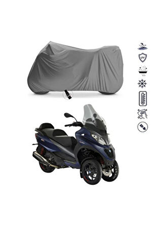 Piaggio Mp3 500  Bağlantı Tokalı  Uyumlu SolarBlock Prime Motosiklet Brandası Örtüsü