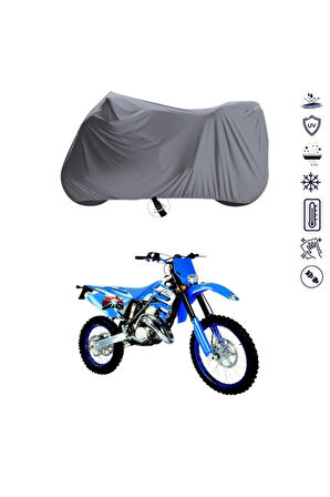 Tm Racing En 125 Çantalı  Bağlantı Tokalı  Uyumlu SolarBlock Prime Motosiklet Brandası Örtüsü