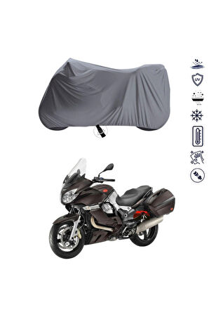Moto Guzzi Norge 1200 Çantalı  Bağlantı Tokalı  Uyumlu SolarBlock Prime Motosiklet Brandası Örtüsü