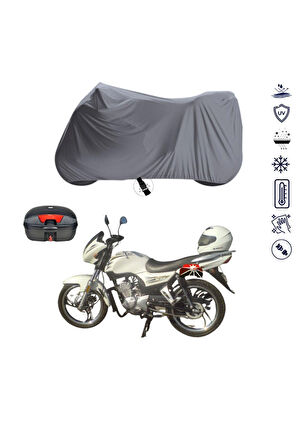 SALCANO WOLF Çantalı  Bağlantı Tokalı  Uyumlu SolarBlock Prime Motosiklet Brandası Örtüsü