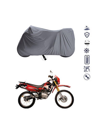 Lifan LF200M GY-2  Bağlantı Tokalı  Uyumlu SolarBlock Prime Motosiklet Brandası Örtüsü