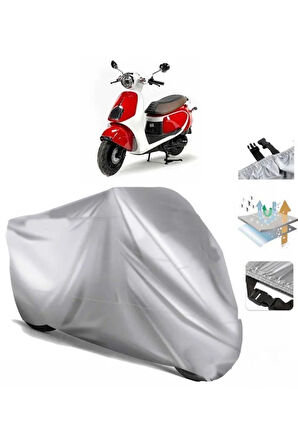 Daelim Aroma 125 (BAĞLANTI TOKALI) Uyumlu Solarblock Prime Motosiklet Brandası Örtüsü