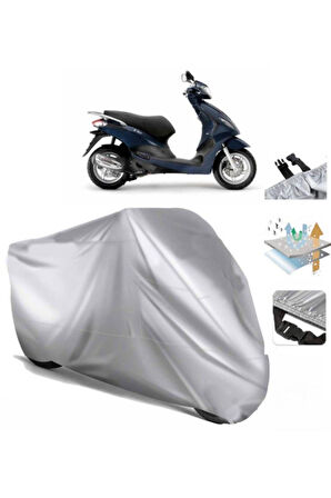 Piaggio Fly 125 3v (bağlantı Tokalı) Uyumlu SolarBlock Prime Motosiklet Brandası Örtüsü