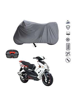 Tgb Bullet Rs 125 Arka Çanta Bağlantı Tokalı Uyumlu Solarblock Prime Motosiklet Brandası Örtüsü