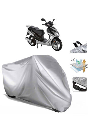 Salcano Nova  Arka Çanta (bağlantı Tokalı) Uyumlu SolarBlock Prime Motosiklet Brandası Örtüsü