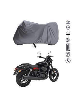 Harley-Davidson Street 750 Arka Çanta  Bağlantı Tokalı  Uyumlu SolarBlock  Motosiklet Brandası