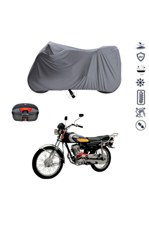 Lifan LF125-5 Arka Çanta  Bağlantı Tokalı  Uyumlu SolarBlock Prime Motosiklet Brandası Örtüsü