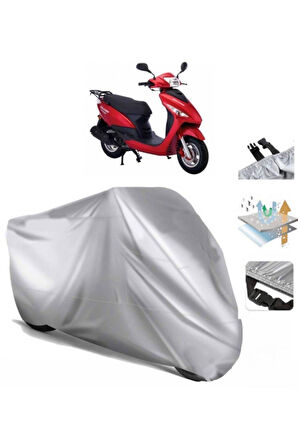 Salcano Astro 130  Arka Çanta (bağlantı Tokalı) Uyumlu SolarBlock Prime Motosiklet Brandası Örtüsü