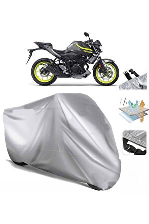Yamaha Mt-03  Arka Çanta (bağlantı Tokalı) Uyumlu SolarBlock Prime Motosiklet Brandası Örtüsü