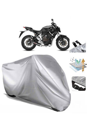 Yamaha Mt-07  Arka Çanta (bağlantı Tokalı) Uyumlu SolarBlock Prime Motosiklet Brandası Örtüsü