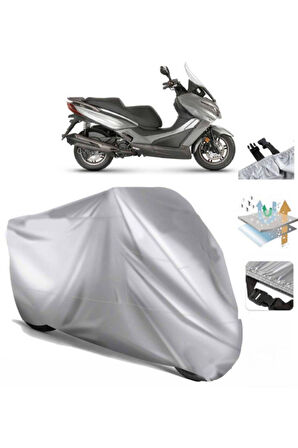 Kymco X Town 125i  Arka Çanta (bağlantı Tokalı) Uyumlu SolarBlock Prime Motosiklet Brandası Örtüsü