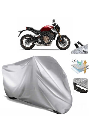 Honda Cb 650 R (BAĞLANTI TOKALI) Uyumlu Solarblock Prime Motosiklet Brandası Örtüsü