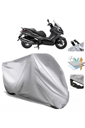 Kymco Downtown 350i Abs (bağlantı Tokalı) Uyumlu SolarBlock Prime Motosiklet Brandası Örtüsü